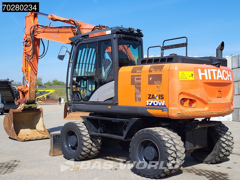Hitachi ZX170W -6 GERMAN MACHINE - حفارة على عجلات: صور 2 Hitachi ZX170W -6 GERMAN MACHINE - حفارة على عجلات: صور 2
