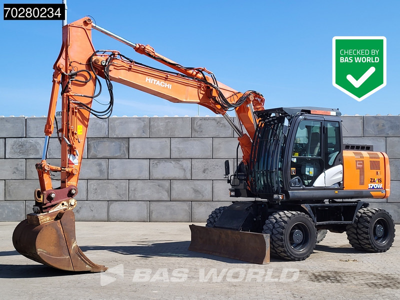 Hitachi ZX170W -6 GERMAN MACHINE - حفارة على عجلات: صور 1 Hitachi ZX170W -6 GERMAN MACHINE - حفارة على عجلات: صور 1