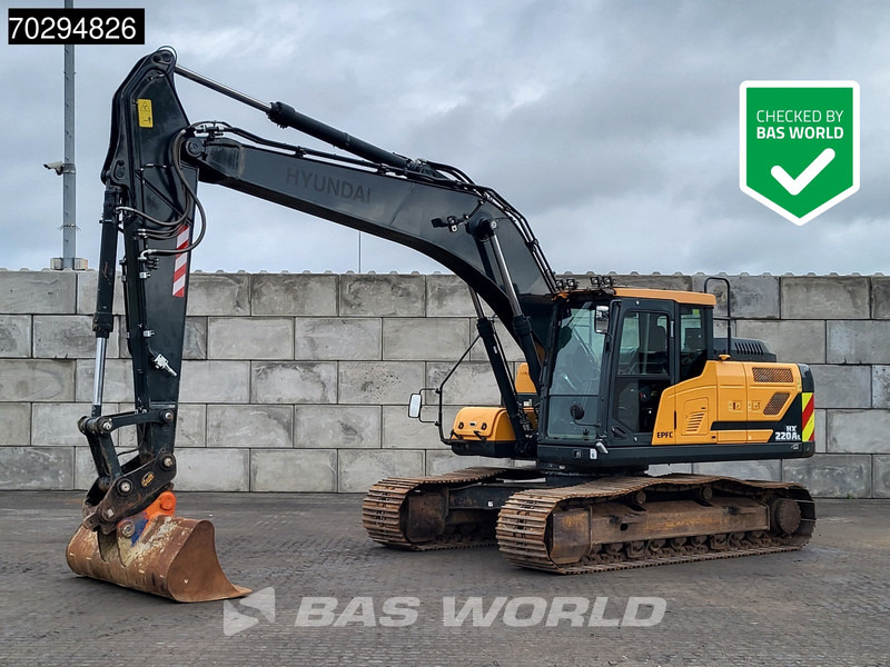 Hyundai HX220 AL - حفارات زحافة: صور 1 Hyundai HX220 AL - حفارات زحافة: صور 1
