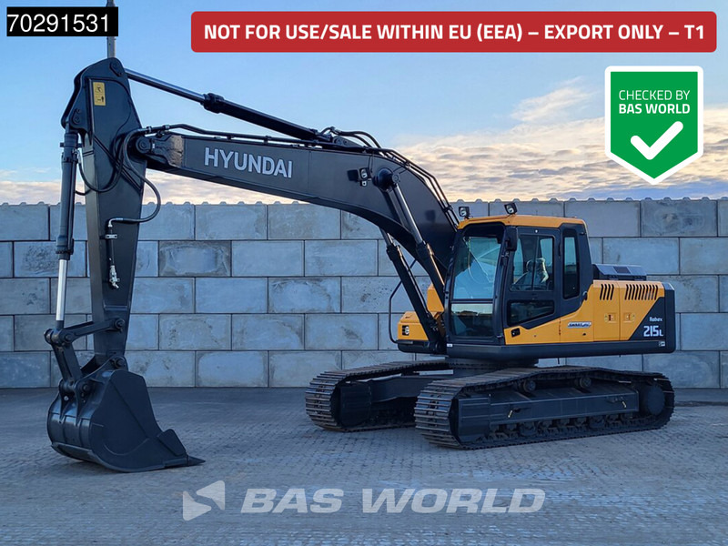 Hyundai R215 L - حفارات زحافة: صور 1 Hyundai R215 L - حفارات زحافة: صور 1