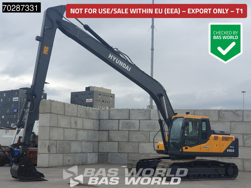 Hyundai R245 LR LRE - LONG REACH - حفارات زحافة: صور 1 Hyundai R245 LR LRE - LONG REACH - حفارات زحافة: صور 1