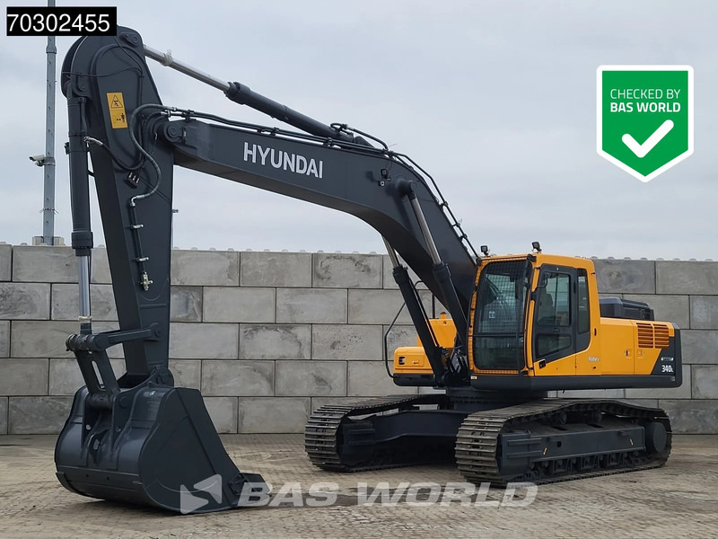 Hyundai R340L New - حفارات زحافة: صور 1 Hyundai R340L New - حفارات زحافة: صور 1