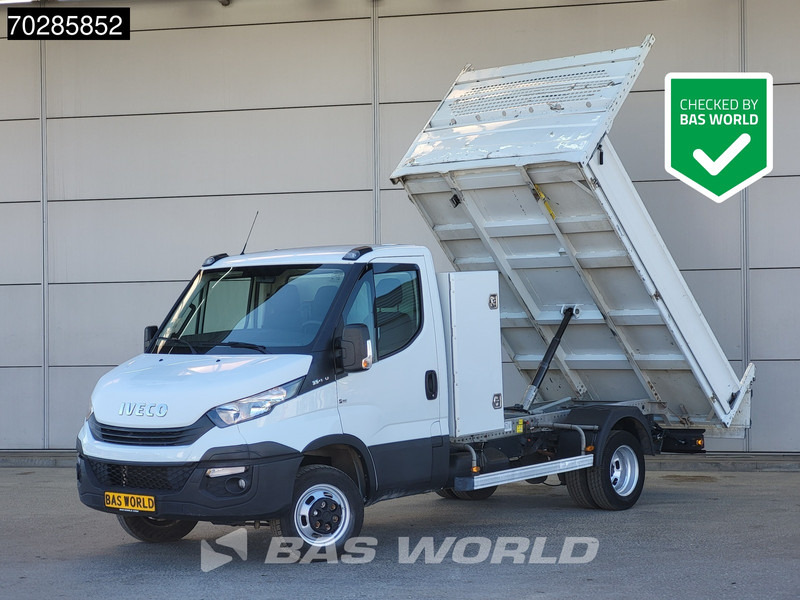 Iveco Daily 35C14 Open Laadbak met Kist Dubbellucht 3,5t Trekhaak Airco Cruise Euro6 Pritsche Pickup Open Box A/C Towbar Cruise control - الشاحنات الصغيرة المسطحة: صور 1 Iveco Daily 35C14 Open Laadbak met Kist Dubbellucht 3,5t Trekhaak Airco Cruise Euro6 Pritsche Pickup Open Box A/C Towbar Cruise control - الشاحنات الصغيرة المسطحة: صور 1