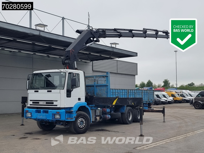 Iveco EuroTrakker 310 6X4 Palfinger PK36002 Kran Crane Manual Big-Axle Euro 3 - شاحنات مسطحة, شاحنة كرين: صور 1 Iveco EuroTrakker 310 6X4 Palfinger PK36002 Kran Crane Manual Big-Axle Euro 3 - شاحنات مسطحة, شاحنة كرين: صور 1