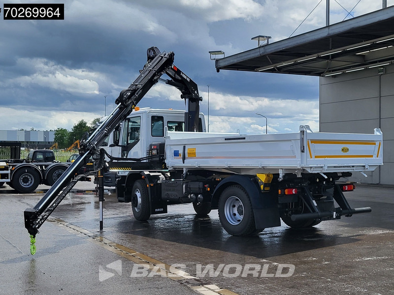 Iveco Eurocargo 160E280 4X2 NEW! Hiab XHIDUO092E-3 Kran Crane 6m3 3-way Tipper ACC - قلابات, شاحنة كرين: صور 5 Iveco Eurocargo 160E280 4X2 NEW! Hiab XHIDUO092E-3 Kran Crane 6m3 3-way Tipper ACC - قلابات, شاحنة كرين: صور 5