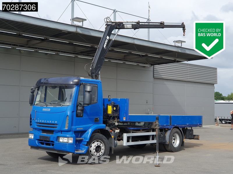 Iveco Eurocargo 180E250 4X2 18tonner MKG-HLK66 Crane Kran Manual Euro 5 - شاحنات مسطحة, شاحنة كرين: صور 1 Iveco Eurocargo 180E250 4X2 18tonner MKG-HLK66 Crane Kran Manual Euro 5 - شاحنات مسطحة, شاحنة كرين: صور 1