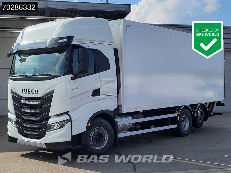 Iveco S-Way 490 6X2 NEW! 2000kg Ladebordwand Retarder Lift+Steering-Axle Navi LED - بصندوق مغلق شاحنة: صور 1 Iveco S-Way 490 6X2 NEW! 2000kg Ladebordwand Retarder Lift+Steering-Axle Navi LED - بصندوق مغلق شاحنة: صور 1