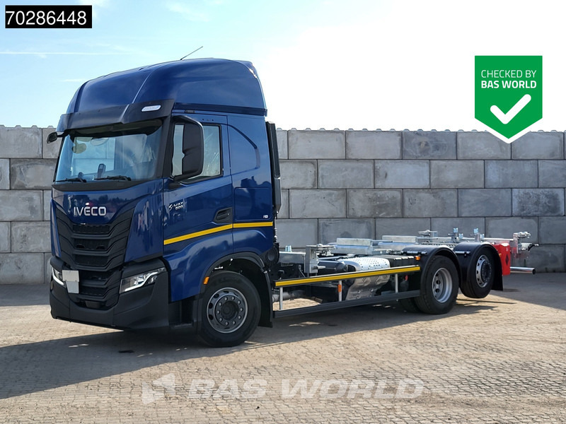 Iveco S-Way 500 6X2 NEW! BDF Lift+steering Axle Automatic Standklima Navi ACC Euro 6 - شاحنات الحاويات/ جسم علوي قابل للتغيير شاحنة: صور 1 Iveco S-Way 500 6X2 NEW! BDF Lift+steering Axle Automatic Standklima Navi ACC Euro 6 - شاحنات الحاويات/ جسم علوي قابل للتغيير شاحنة: صور 1