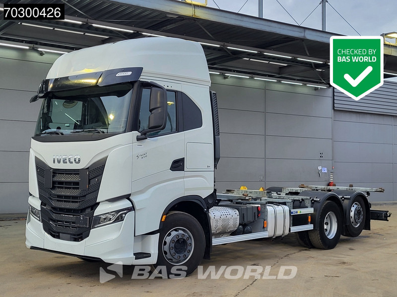 Iveco S-Way 510 6X2 Retarder Full Air Lift Axle BDF Euro 6 - شاحنات الحاويات/ جسم علوي قابل للتغيير شاحنة: صور 1 Iveco S-Way 510 6X2 Retarder Full Air Lift Axle BDF Euro 6 - شاحنات الحاويات/ جسم علوي قابل للتغيير شاحنة: صور 1