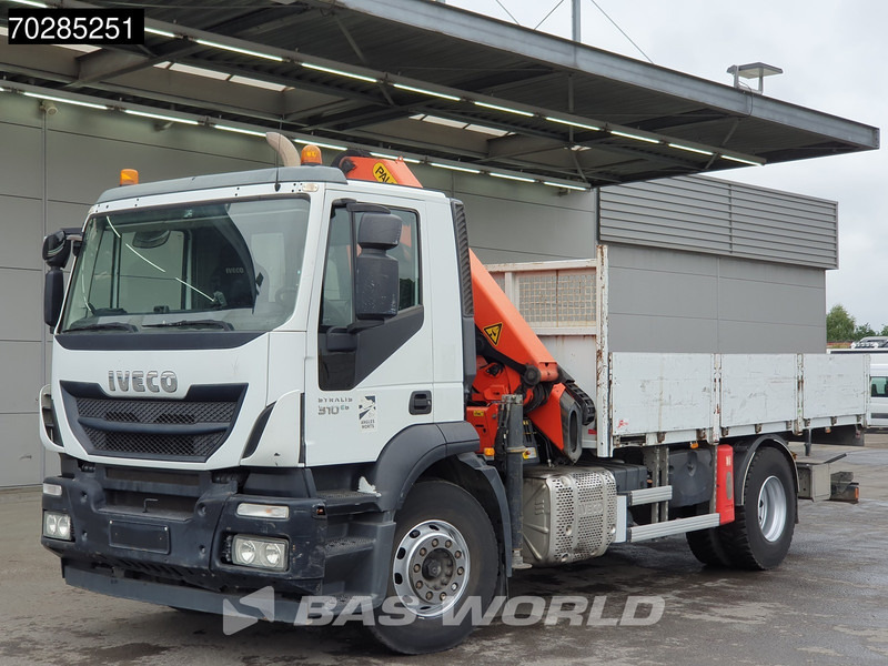 Iveco Stralis 310 4X2 Palfinger PK14002EH kran Crane Steelsuspension Automatic Euro 6 - شاحنات مسطحة, شاحنة كرين: صور 5 Iveco Stralis 310 4X2 Palfinger PK14002EH kran Crane Steelsuspension Automatic Euro 6 - شاحنات مسطحة, شاحنة كرين: صور 5