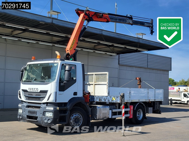 Iveco Stralis 310 4X2 Palfinger PK14502-SH Kran Crane Rotator Steel suspension Euro 6 - شاحنات مسطحة, شاحنة كرين: صور 1 Iveco Stralis 310 4X2 Palfinger PK14502-SH Kran Crane Rotator Steel suspension Euro 6 - شاحنات مسطحة, شاحنة كرين: صور 1