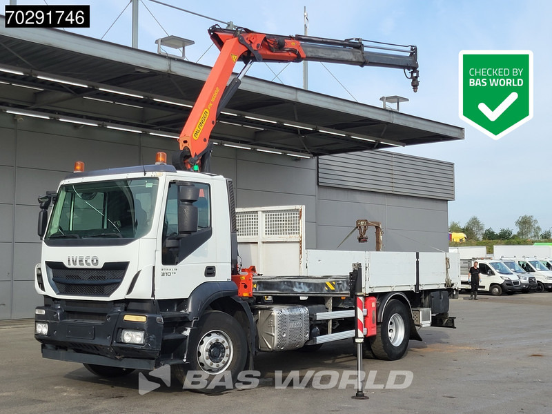 Iveco Stralis 310 4X2 Palfinger PK16002 Crane 5th+6th function Rotator Steelsuspension - شاحنات مسطحة, شاحنة كرين: صور 1 Iveco Stralis 310 4X2 Palfinger PK16002 Crane 5th+6th function Rotator Steelsuspension - شاحنات مسطحة, شاحنة كرين: صور 1