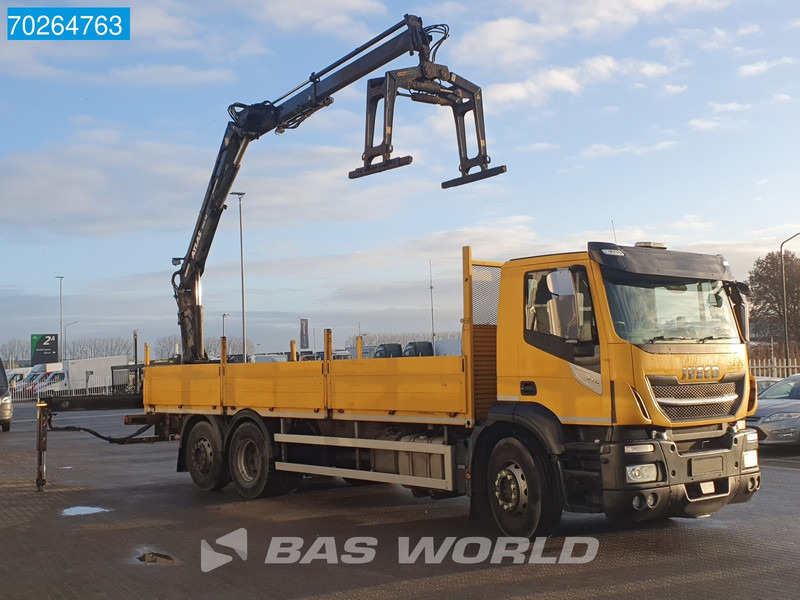 Iveco Stralis 310 6X2 RHD! Atlas 135.2VE-A11 Crane Lift-Lenkachse ACC Euro 6 - شاحنات مسطحة, شاحنة كرين: صور 3 Iveco Stralis 310 6X2 RHD! Atlas 135.2VE-A11 Crane Lift-Lenkachse ACC Euro 6 - شاحنات مسطحة, شاحنة كرين: صور 3