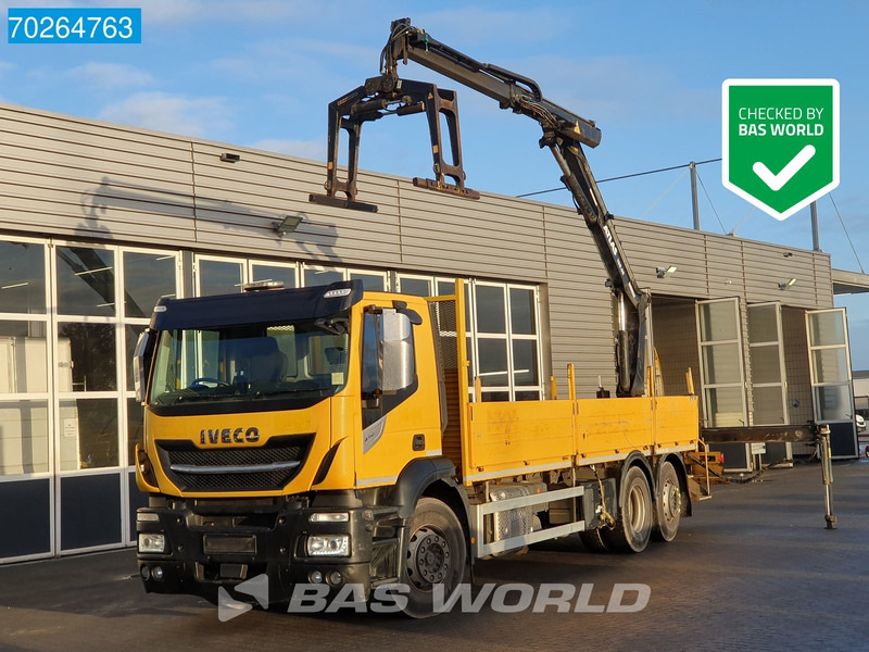 Iveco Stralis 310 6X2 RHD! Atlas 135.2VE-A11 Crane Lift-Lenkachse ACC Euro 6 - شاحنات مسطحة, شاحنة كرين: صور 1 Iveco Stralis 310 6X2 RHD! Atlas 135.2VE-A11 Crane Lift-Lenkachse ACC Euro 6 - شاحنات مسطحة, شاحنة كرين: صور 1
