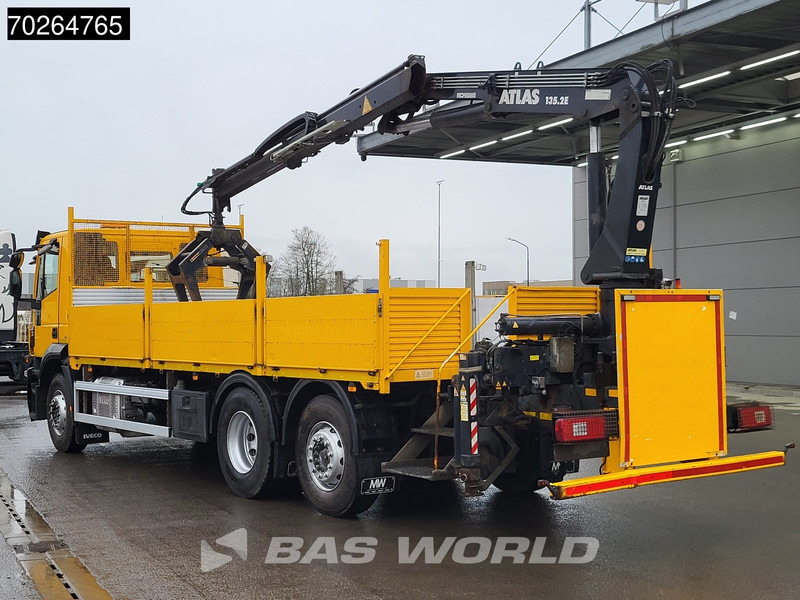 Iveco Stralis 310 6X2 RHD! Lift+Lenkachse Atlas 135.2VE-A11 Kran Crane Euro 6 - شاحنات مسطحة, شاحنة كرين: صور 2 Iveco Stralis 310 6X2 RHD! Lift+Lenkachse Atlas 135.2VE-A11 Kran Crane Euro 6 - شاحنات مسطحة, شاحنة كرين: صور 2