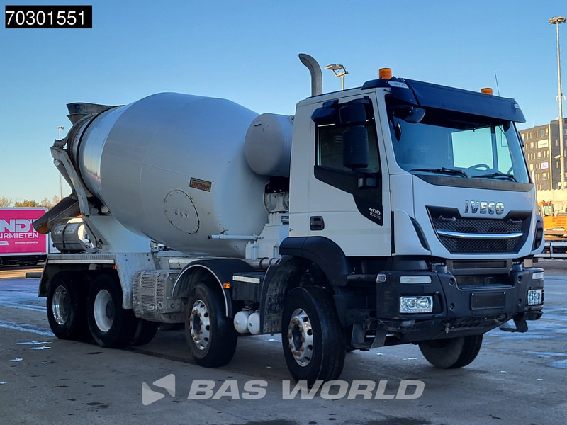 Iveco Stralis 400 8X4 9m3 Stetter mixer Steelsuspension Big-Axle Automatic Euro 6 - شاحنة خلاطة خرسانة: صور 3 Iveco Stralis 400 8X4 9m3 Stetter mixer Steelsuspension Big-Axle Automatic Euro 6 - شاحنة خلاطة خرسانة: صور 3
