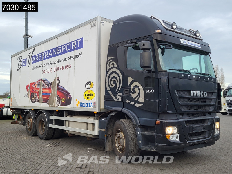 Iveco Stralis 560 6X2 Retarder Automatic Lift Axle 1500kg Tailgate Euro 5 - بصندوق مغلق شاحنة: صور 3 Iveco Stralis 560 6X2 Retarder Automatic Lift Axle 1500kg Tailgate Euro 5 - بصندوق مغلق شاحنة: صور 3