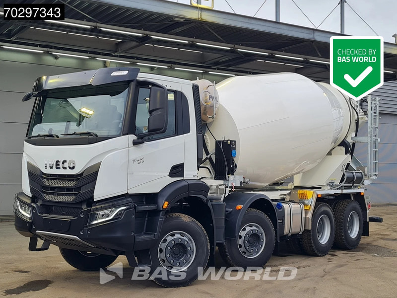 Iveco T-WAY 410 8X4 NEW! 10M3 FML Mixer Full Steel Suspension Automatic Euro 6 - شاحنة خلاطة خرسانة: صور 1 Iveco T-WAY 410 8X4 NEW! 10M3 FML Mixer Full Steel Suspension Automatic Euro 6 - شاحنة خلاطة خرسانة: صور 1