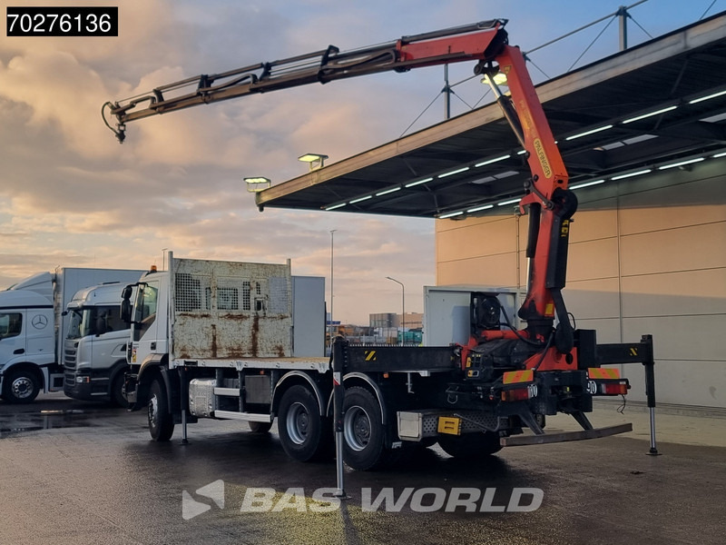Iveco Trakker 360 6X4 Palfinger PK 18502 SH D Kran Crane Big axle Euro 6 - شاحنات مسطحة, شاحنة كرين: صور 2 Iveco Trakker 360 6X4 Palfinger PK 18502 SH D Kran Crane Big axle Euro 6 - شاحنات مسطحة, شاحنة كرين: صور 2