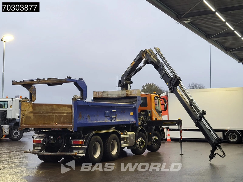 Iveco Trakker 450 8X4 HIAB 211 EP-4 Hiduo Kran Crane Big-Axle 2-Side Tipper Euro 6 - قلابات, شاحنة كرين: صور 5 Iveco Trakker 450 8X4 HIAB 211 EP-4 Hiduo Kran Crane Big-Axle 2-Side Tipper Euro 6 - قلابات, شاحنة كرين: صور 5