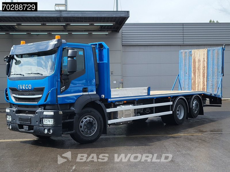 Iveco X-Way 420 6X2 Machine transporter Hydraulic Ramp Winch Lift+steering axle ACC Euro 6 - شاحنة نقل سيارات شاحنة: صور 3 Iveco X-Way 420 6X2 Machine transporter Hydraulic Ramp Winch Lift+steering axle ACC Euro 6 - شاحنة نقل سيارات شاحنة: صور 3