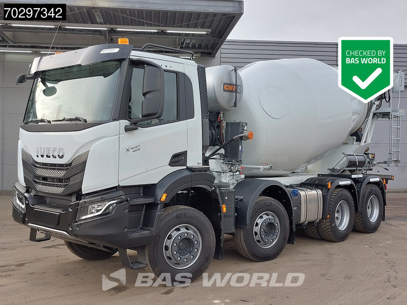 Iveco X-Way 420 8X4 NEW! 10M3 CIFA Mixer Full Steel Suspension Euro 6 - شاحنة خلاطة خرسانة: صور 1 Iveco X-Way 420 8X4 NEW! 10M3 CIFA Mixer Full Steel Suspension Euro 6 - شاحنة خلاطة خرسانة: صور 1