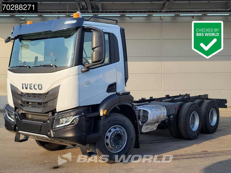 Iveco X-Way 460 6X4 New! Retarder Steelsuspension Big-Axle Navi Euro 6 - الشاسيه شاحنة: صور 1 Iveco X-Way 460 6X4 New! Retarder Steelsuspension Big-Axle Navi Euro 6 - الشاسيه شاحنة: صور 1