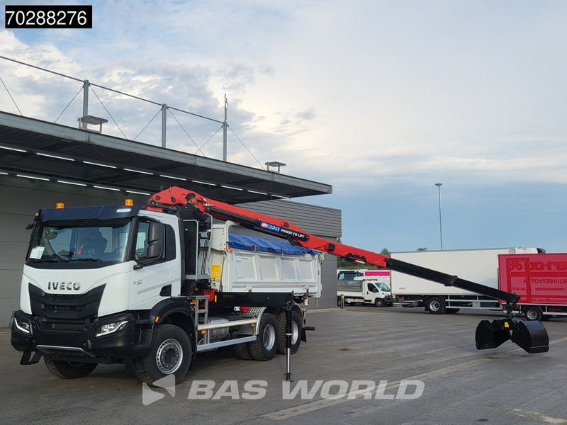 Iveco X-Way 480 6X4 NEW! HMF 2243Z-RCS Z-Crane kran 12m3 KH-Kipper Retarder Big-Axle - قلابات, شاحنة كرين: صور 5 Iveco X-Way 480 6X4 NEW! HMF 2243Z-RCS Z-Crane kran 12m3 KH-Kipper Retarder Big-Axle - قلابات, شاحنة كرين: صور 5