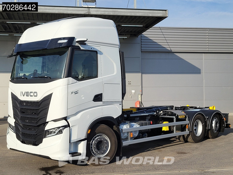 Iveco X-Way 580 6X2 NEW Palfinger PHT20SLD5 Hooklift Lift+steering Axle Automatic Navi ACC LED - شاحنة ذات الخطاف: صور 5 Iveco X-Way 580 6X2 NEW Palfinger PHT20SLD5 Hooklift Lift+steering Axle Automatic Navi ACC LED - شاحنة ذات الخطاف: صور 5