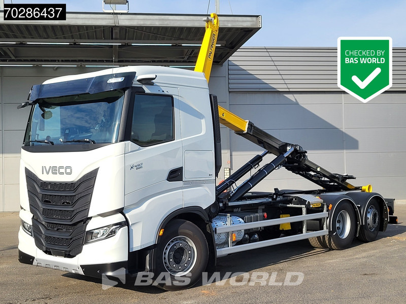 Iveco X-Way 580 6X2 Palfinger PHT20SLD5 Hooklift Lift+steering Axle Automatic Navi ACC LED Euro 6 - شاحنة ذات الخطاف: صور 1 Iveco X-Way 580 6X2 Palfinger PHT20SLD5 Hooklift Lift+steering Axle Automatic Navi ACC LED Euro 6 - شاحنة ذات الخطاف: صور 1