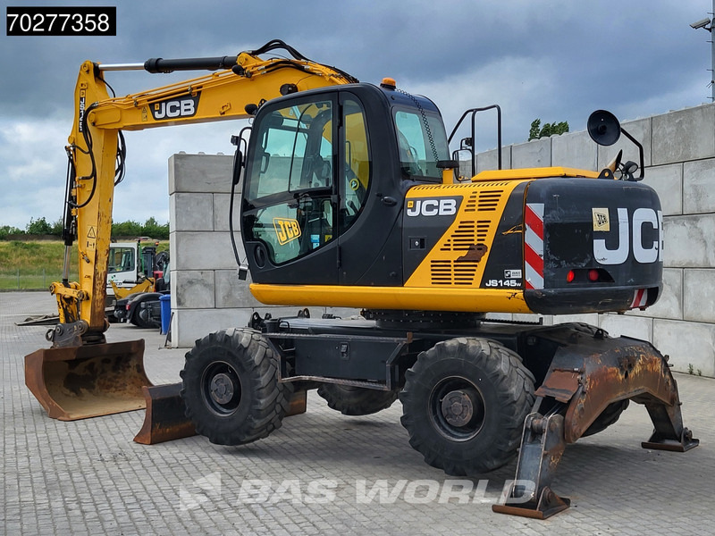 JCB JS145W BLADE + OUTRIGGERS - حفارة على عجلات: صور 3 JCB JS145W BLADE + OUTRIGGERS - حفارة على عجلات: صور 3