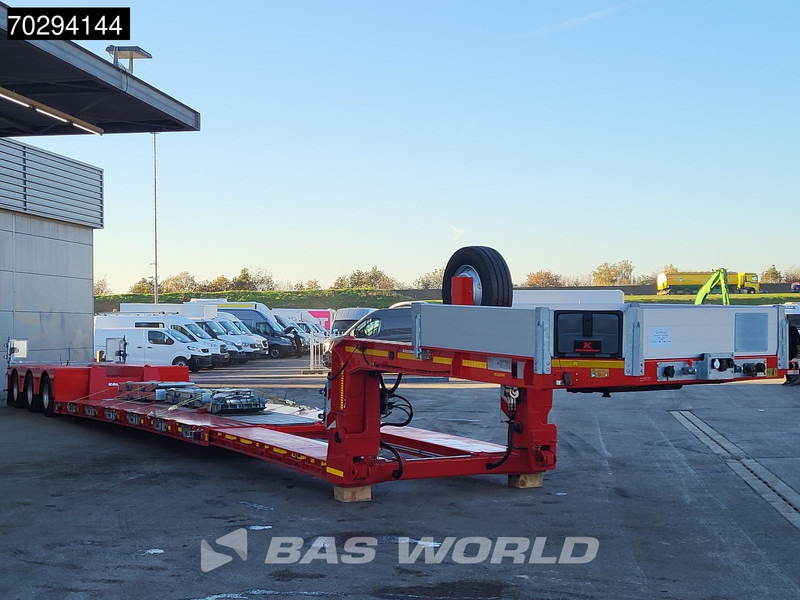 Kässbohrer LB3E 3 axles Extenable 540cm Gooseneck 3xSteeringaxle - عربة مسطحة منخفضة نصف مقطورة: صور 5 Kässbohrer LB3E 3 axles Extenable 540cm Gooseneck 3xSteeringaxle - عربة مسطحة منخفضة نصف مقطورة: صور 5