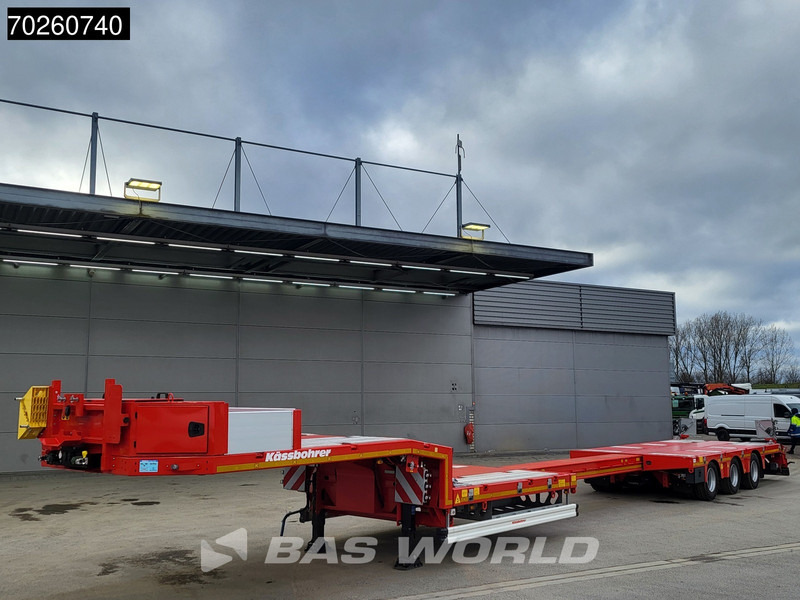 Kässbohrer LB3E Ausziehbar Bis:13,75m Lift+Lenkachse - عربة مسطحة منخفضة نصف مقطورة: صور 2 Kässbohrer LB3E Ausziehbar Bis:13,75m Lift+Lenkachse - عربة مسطحة منخفضة نصف مقطورة: صور 2