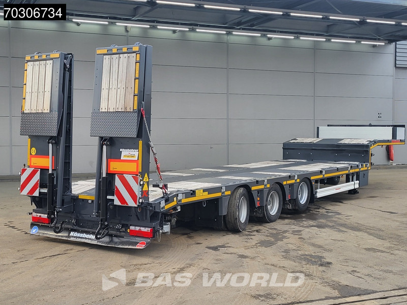 Kässbohrer LB3E NEW Steering+Lift Axle Extendable Ramps - عربة مسطحة منخفضة نصف مقطورة: صور 2 Kässbohrer LB3E NEW Steering+Lift Axle Extendable Ramps - عربة مسطحة منخفضة نصف مقطورة: صور 2