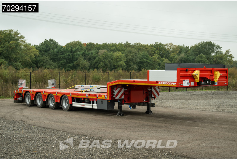 Kässbohrer LB4E 4 axles Extendable - 615cm 1x Lift + 2xSteering Axle - عربة مسطحة منخفضة نصف مقطورة: صور 5 Kässbohrer LB4E 4 axles Extendable - 615cm 1x Lift + 2xSteering Axle - عربة مسطحة منخفضة نصف مقطورة: صور 5