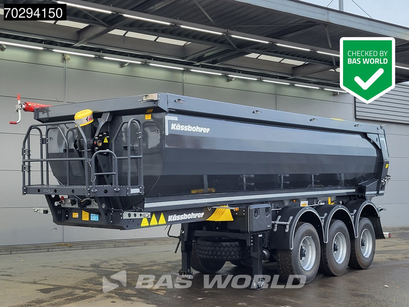 Kässbohrer XS 3 axles NEW 2x Liftaxles 24m3 Steel Tipper - قلابة نصف مقطورة: صور 2 Kässbohrer XS 3 axles NEW 2x Liftaxles 24m3 Steel Tipper - قلابة نصف مقطورة: صور 2