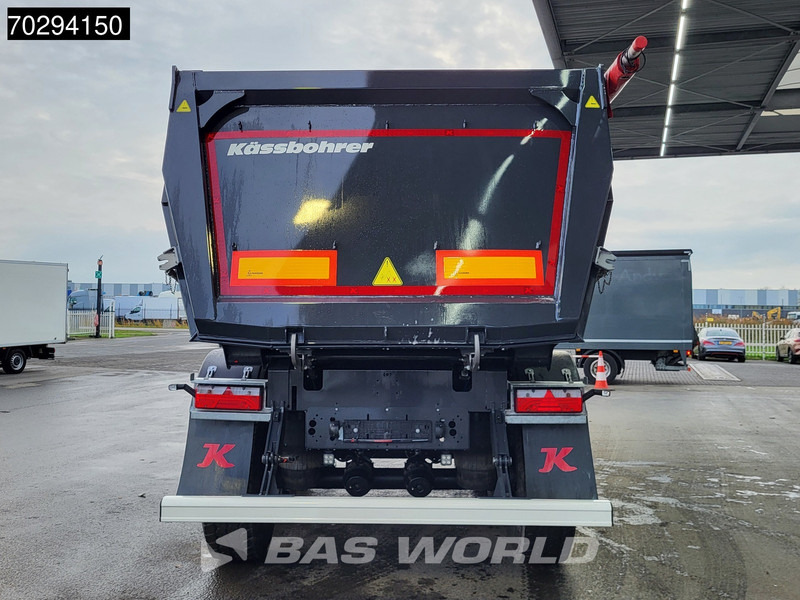 قلابة نصف مقطورة جديد Kässbohrer XS 3 axles NEW 2xLiftaxle 24m3 Steel Tipper: صور 7