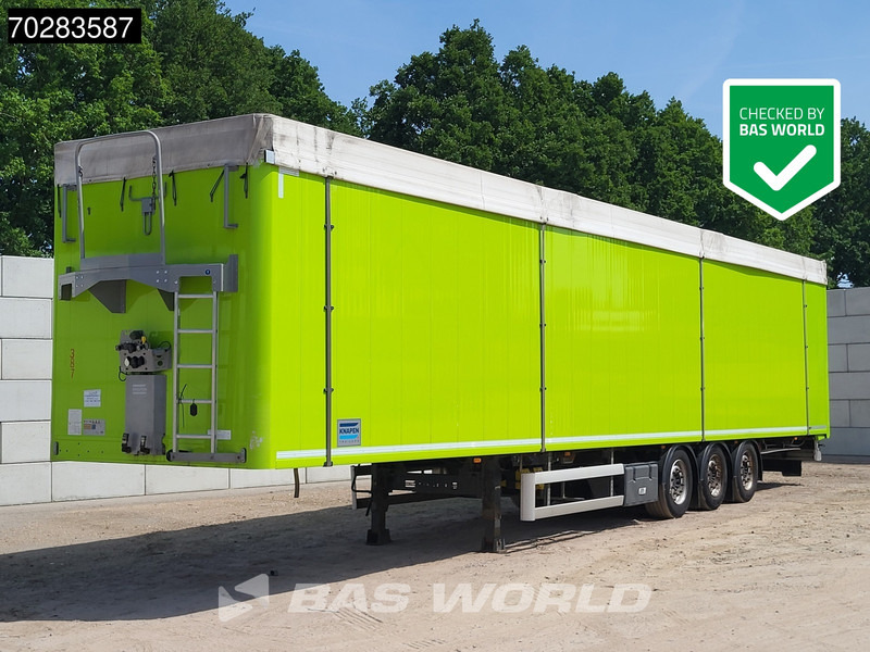 Knapen 3 axles Liftachse 103m3 Schiebewand - أرضية المشي نصف مقطورة: صور 1 Knapen 3 axles Liftachse 103m3 Schiebewand - أرضية المشي نصف مقطورة: صور 1