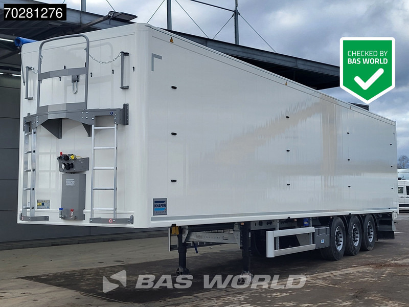 Knapen K100 10MM 92m3 3 axles NEW 92M3 10mm Liftachse - أرضية المشي نصف مقطورة: صور 1 Knapen K100 10MM 92m3 3 axles NEW 92M3 10mm Liftachse - أرضية المشي نصف مقطورة: صور 1