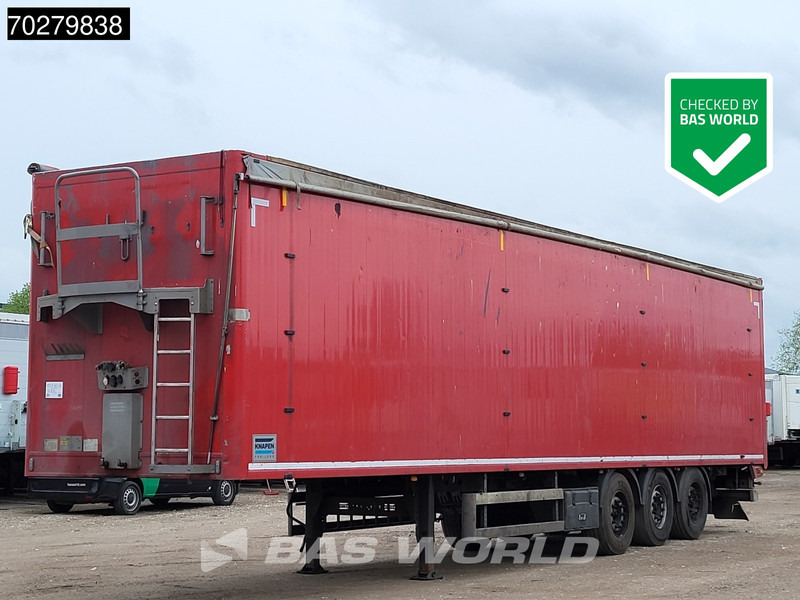 Knapen K100 92m3 10mm Waste Cover Liftachse APK 03/26 - أرضية المشي نصف مقطورة: صور 1 Knapen K100 92m3 10mm Waste Cover Liftachse APK 03/26 - أرضية المشي نصف مقطورة: صور 1