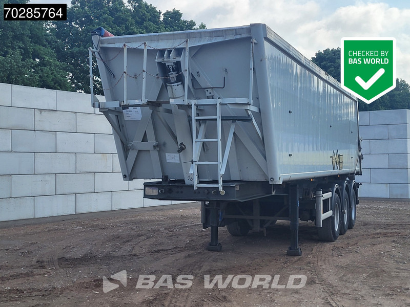 Knapen KOK 450 3 axles ALU 2xLiftachse 39m3 - قلابة نصف مقطورة: صور 1 Knapen KOK 450 3 axles ALU 2xLiftachse 39m3 - قلابة نصف مقطورة: صور 1