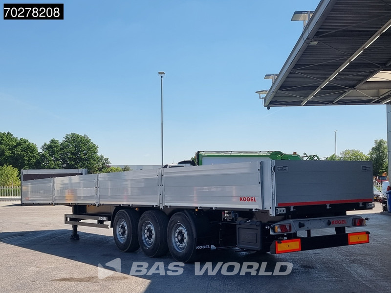 Kögel S24-1 NEW Liftachse Bordwände - نصف مقطورة مسطحة: صور 2 Kögel S24-1 NEW Liftachse Bordwände - نصف مقطورة مسطحة: صور 2