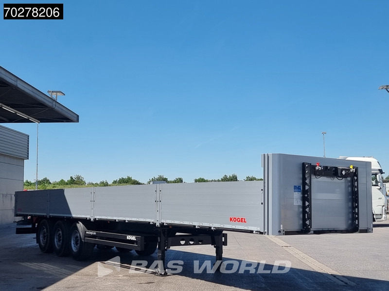 Kögel S24-1 NEW Liftachse Bordwände - نصف مقطورة مسطحة: صور 3 Kögel S24-1 NEW Liftachse Bordwände - نصف مقطورة مسطحة: صور 3