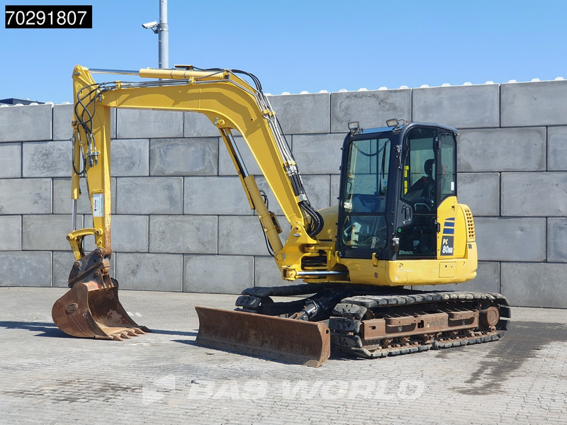 Komatsu PC80 MR-5 A/C - حفارة مصغرة: صور 2 Komatsu PC80 MR-5 A/C - حفارة مصغرة: صور 2