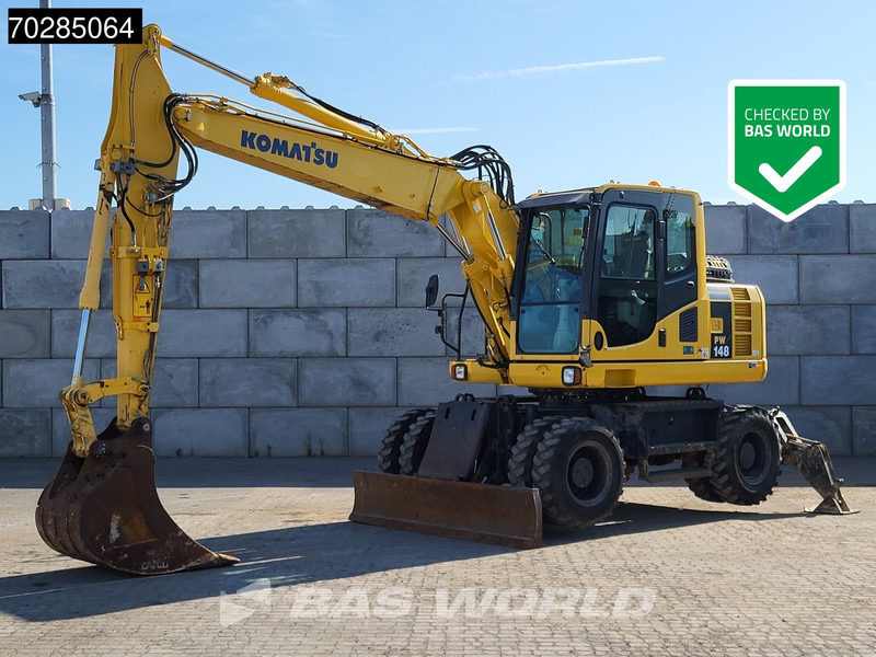 حفارة على عجلات Komatsu PW148 -8: صور 1