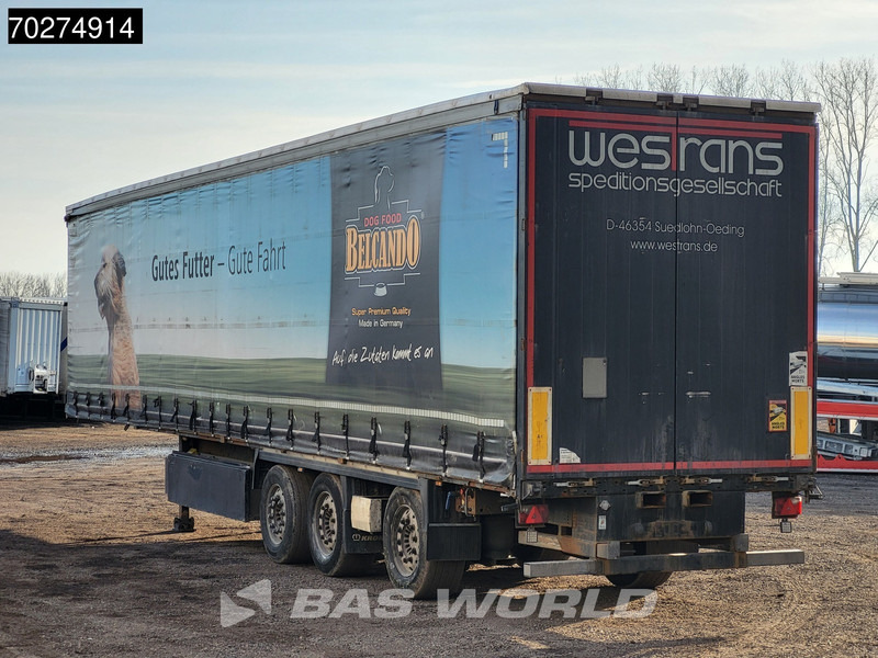 Krone SD 3 axles Forklift Lift+Lenkachse Kooiaap Palettenkasten SAF Sliding Roof - الخيمة نصف مقطورة: صور 2 Krone SD 3 axles Forklift Lift+Lenkachse Kooiaap Palettenkasten SAF Sliding Roof - الخيمة نصف مقطورة: صور 2