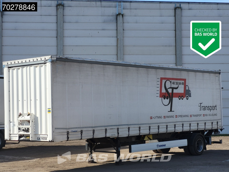 Krone SE Steering Axle Tailgate LBW - الخيمة نصف مقطورة: صور 1 Krone SE Steering Axle Tailgate LBW - الخيمة نصف مقطورة: صور 1