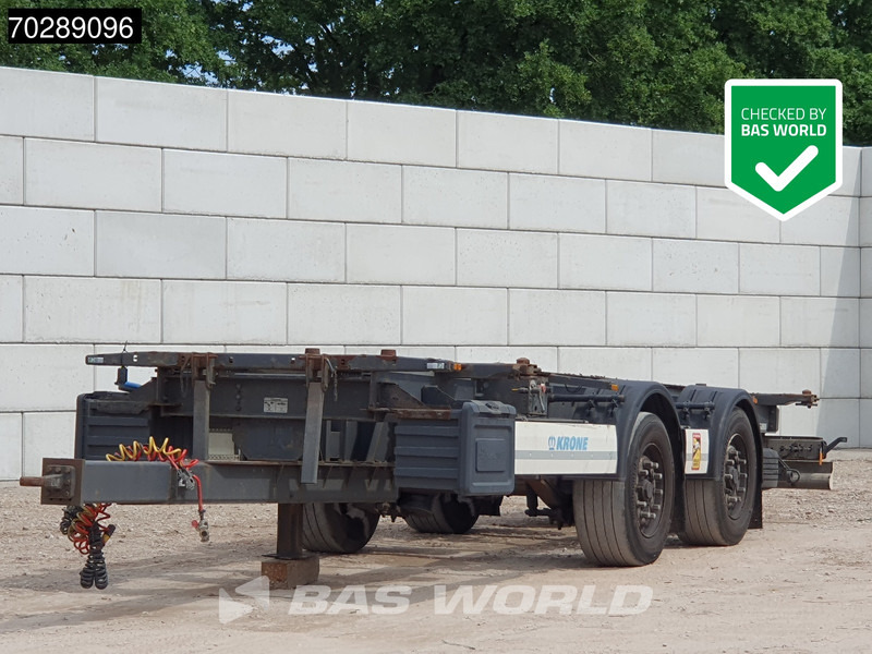 Krone ZZ 2 axles BDF 20ft - شاحنات الحاويات/ جسم علوي قابل للتغيير مقطورة: صور 1 Krone ZZ 2 axles BDF 20ft - شاحنات الحاويات/ جسم علوي قابل للتغيير مقطورة: صور 1