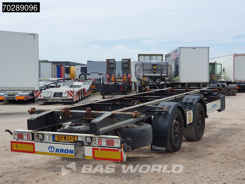 Krone ZZ 2 axles BDF 20ft - شاحنات الحاويات/ جسم علوي قابل للتغيير مقطورة: صور 5 Krone ZZ 2 axles BDF 20ft - شاحنات الحاويات/ جسم علوي قابل للتغيير مقطورة: صور 5