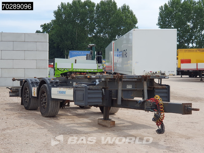 Krone ZZ 2 axles BDF 20ft - شاحنات الحاويات/ جسم علوي قابل للتغيير مقطورة: صور 3 Krone ZZ 2 axles BDF 20ft - شاحنات الحاويات/ جسم علوي قابل للتغيير مقطورة: صور 3